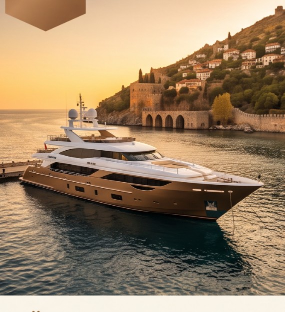 Mediterranean marina and sea transport